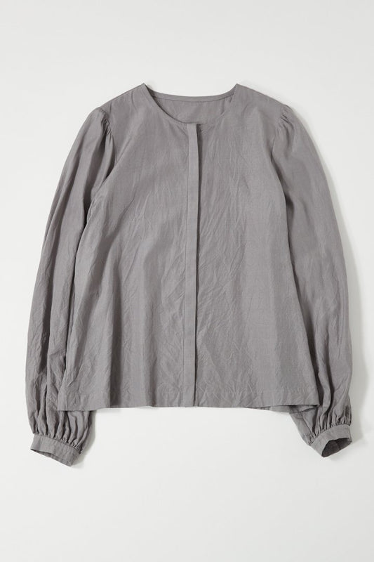 humoresque - PUFFPUFF BLOUSE - MID GRAY