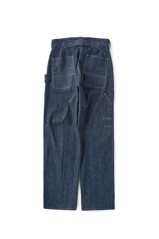 OLD JOE - DOUBLE CLOTH SNUGGER TROUSER - INDIGO