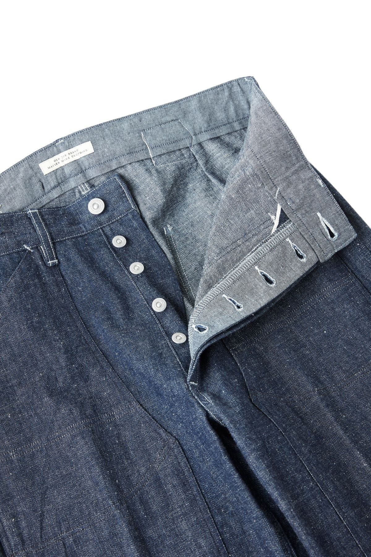 OLD JOE - DOUBLE CLOTH SNUGGER TROUSER - INDIGO