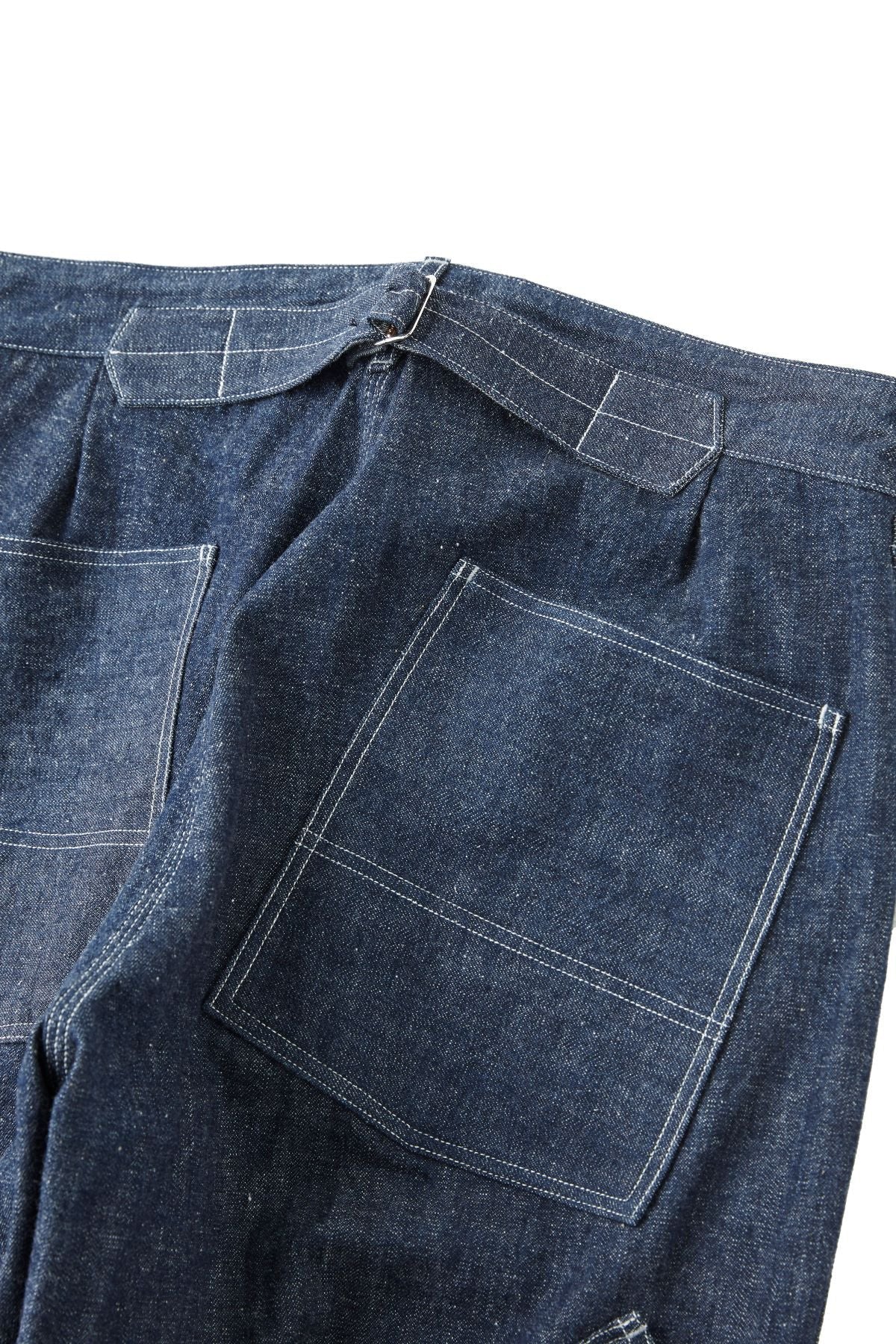 OLD JOE - DOUBLE CLOTH SNUGGER TROUSER - INDIGO