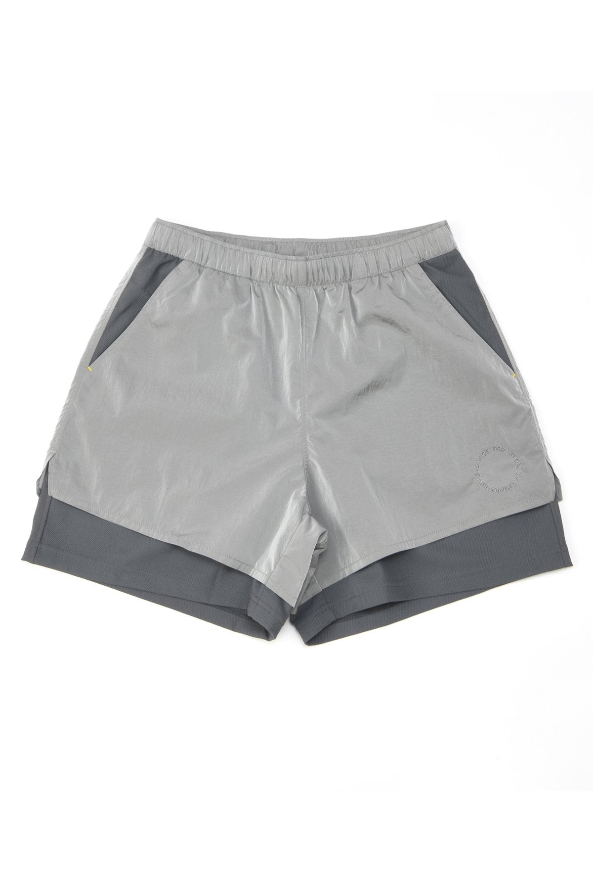 TOKYO DESIGN STUDIO New Balance - Protection Shorts - GREY