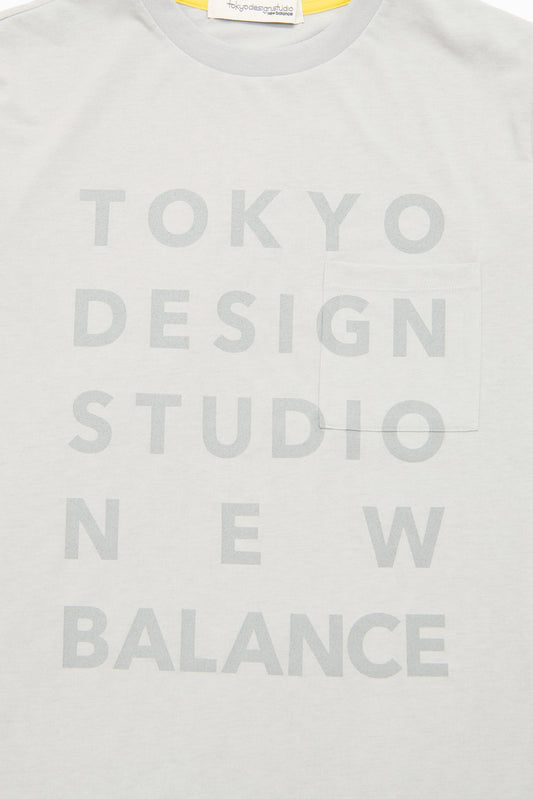 TOKYO DESIGN STUDIO New Balance - Short Sleeve T-shirt - GREY