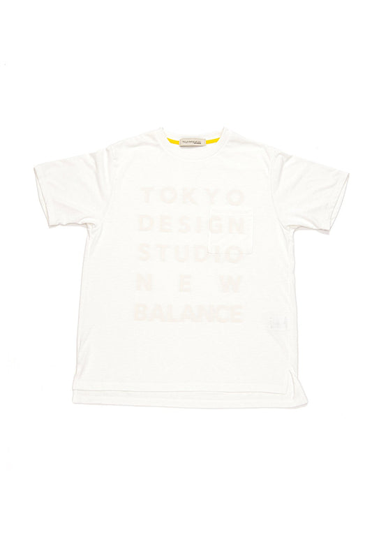 TOKYO DESIGN STUDIO New Balance - Short Sleeve T-shirt - WHITE