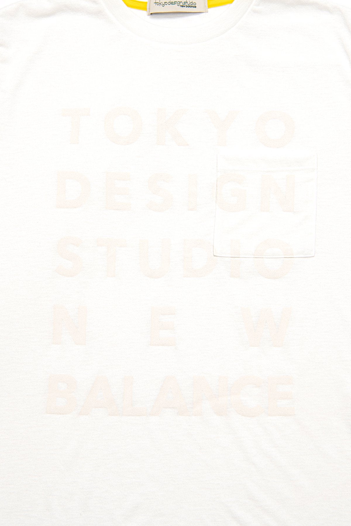 TOKYO DESIGN STUDIO New Balance - Short Sleeve T-shirt - WHITE