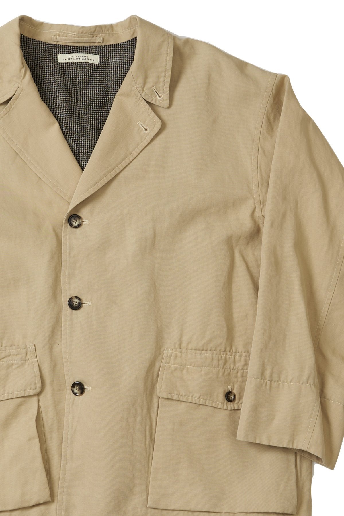 OLD JOE - NARROW RAPEL STORM JACKET - BUTTER