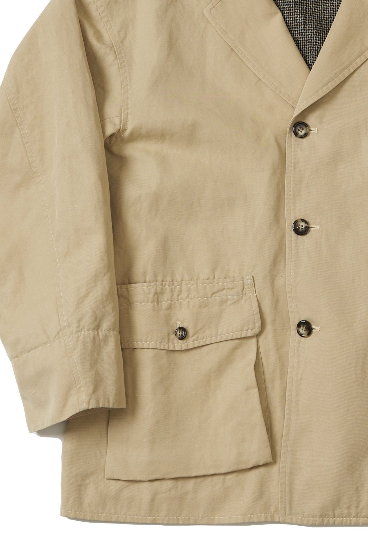 OLD JOE - NARROW RAPEL STORM JACKET - BUTTER