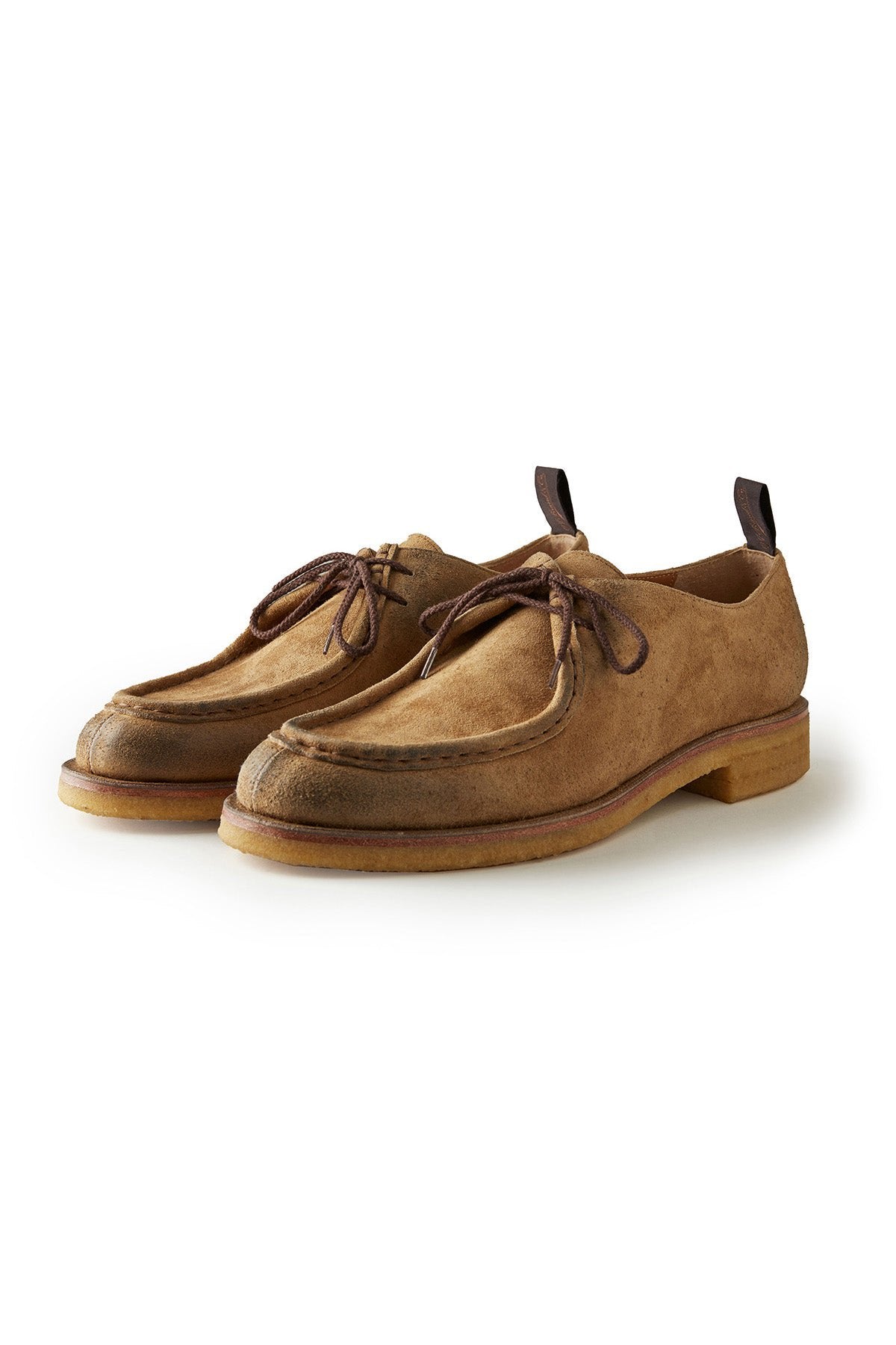 OLD JOE - “The Shepherd“ STUNNING LEATHER TYROLEAN SHOES -  SAND KUDO SUEDE