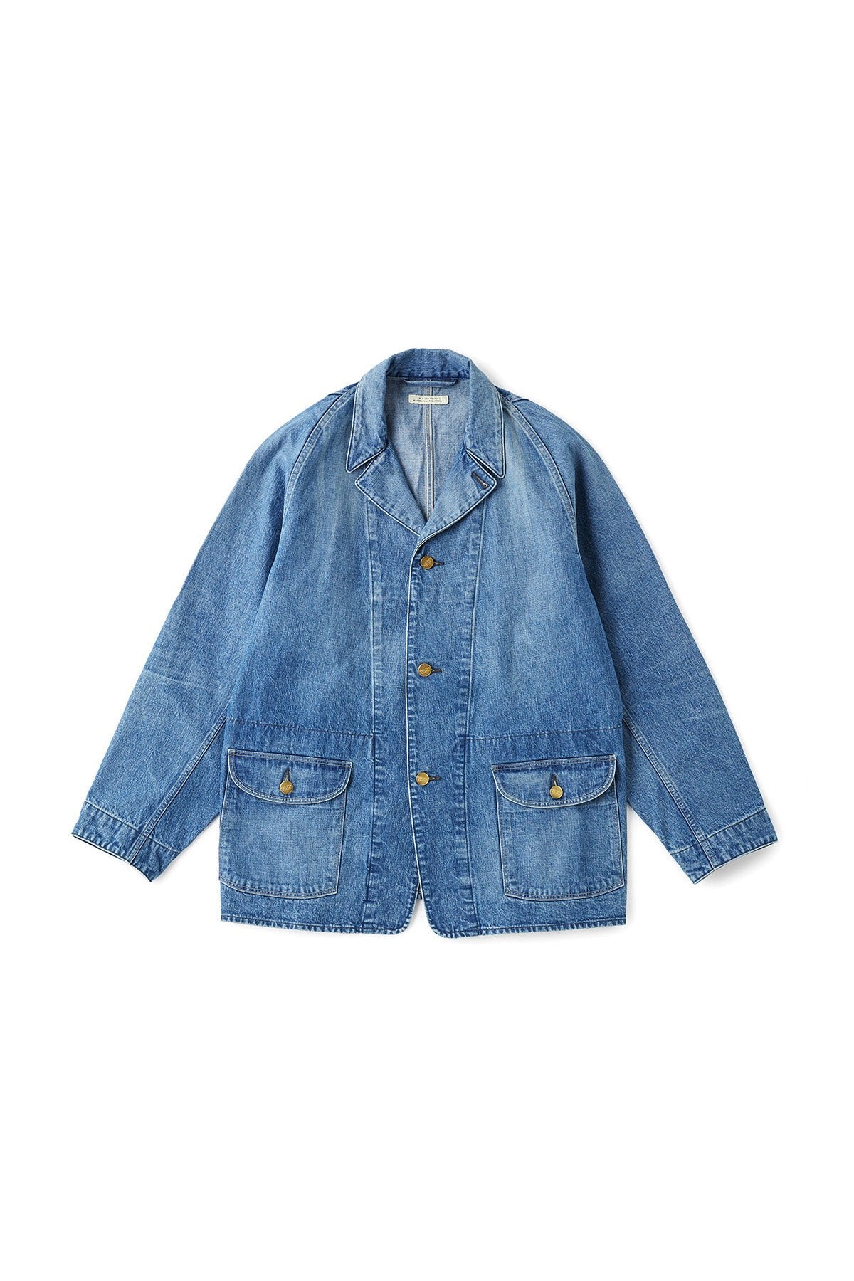 OLD JOE - FLAP TWO-POCKET LIBERTY JACKET - FADE INDIGO