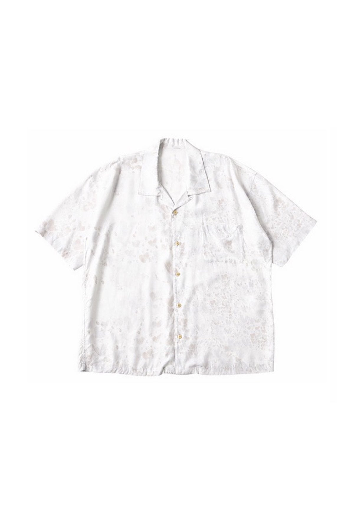 Porter Classic - HEART ALOHA SHIRT - OFF WHITE