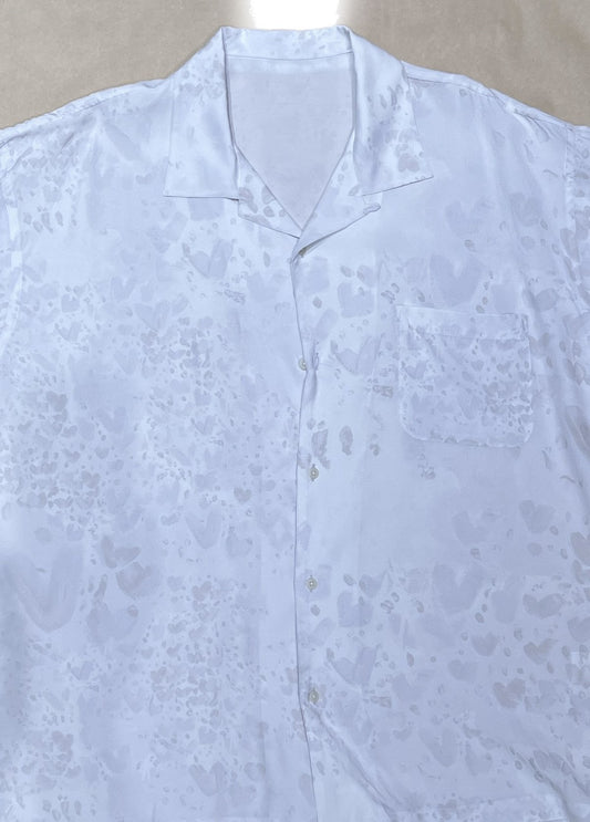 Porter Classic - HEART ALOHA SHIRT - OFF WHITE