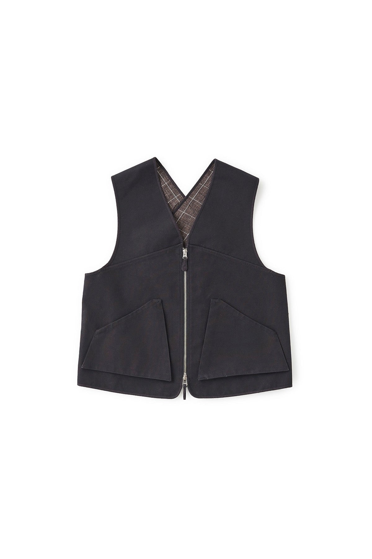 OLD JOE - BONDING DUCK FILED VEST - BLACK