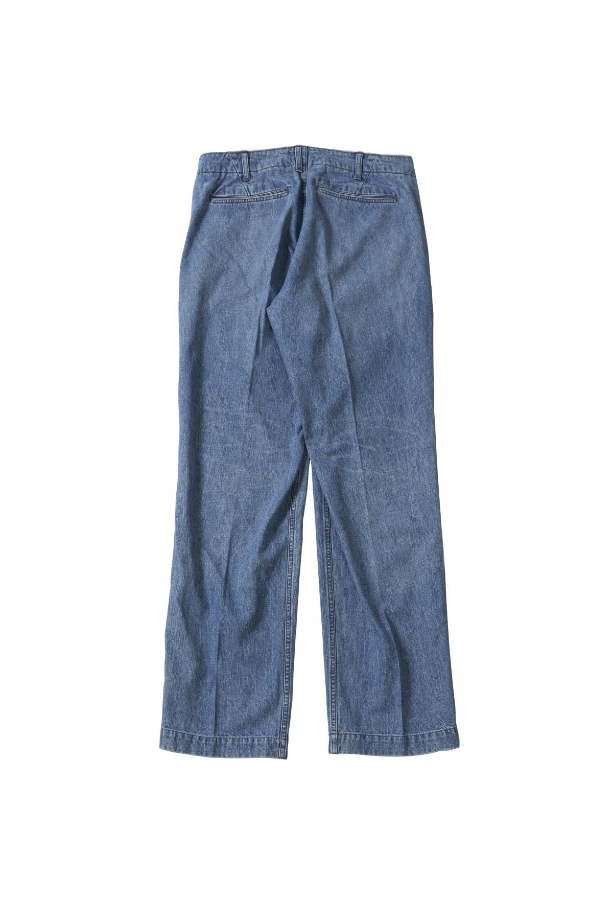 OLD JOE - PLEATED LIBERTY TROUSER - FADE INDIGO