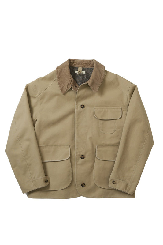 OLD JOE - BONDING DUCK FILED CROPPED JACKET - DUNE