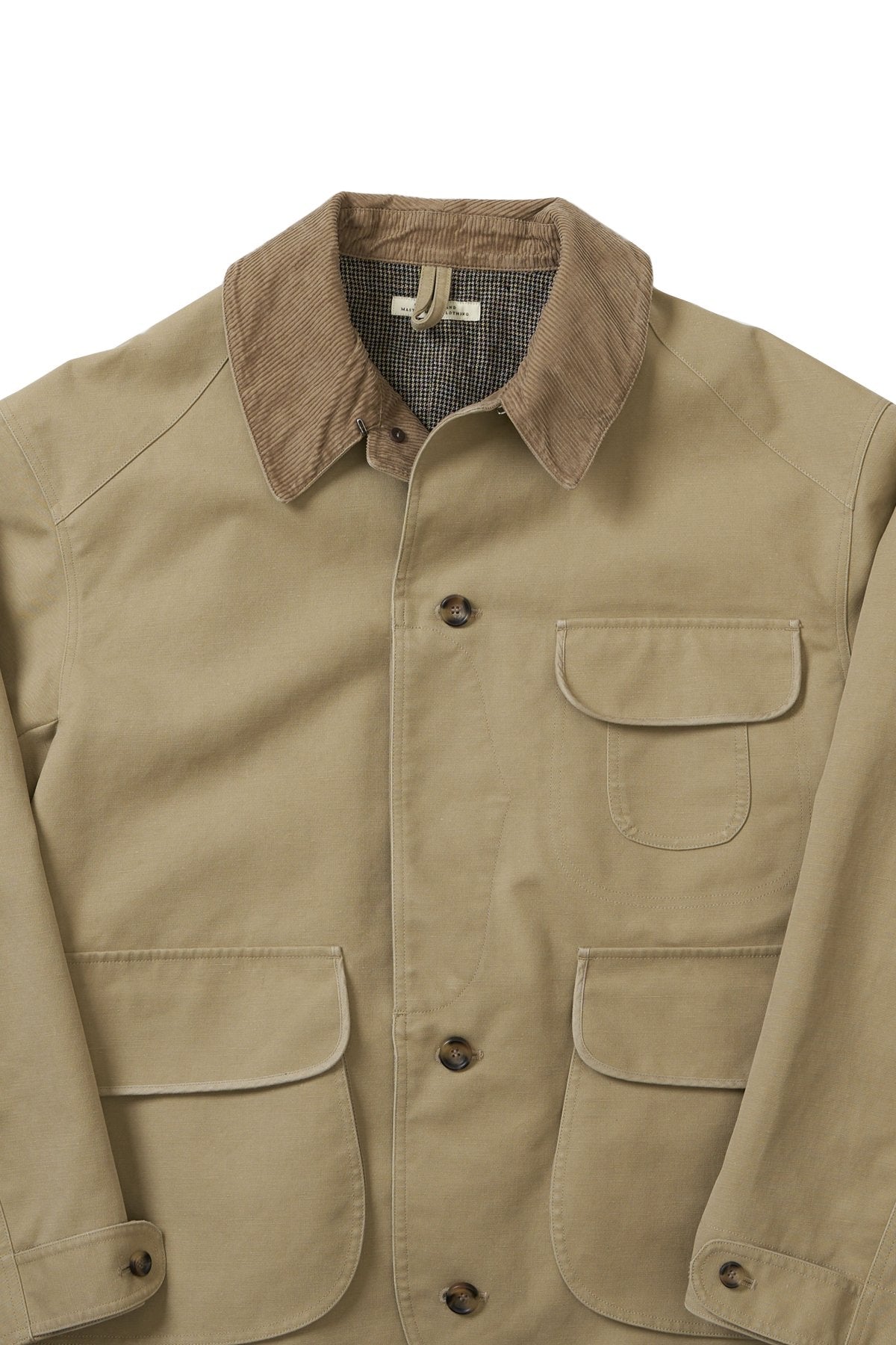 OLD JOE - BONDING DUCK FILED CROPPED JACKET - DUNE