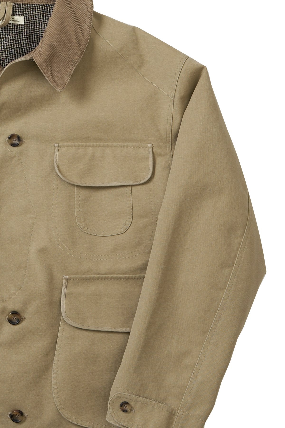 OLD JOE - BONDING DUCK FILED CROPPED JACKET - DUNE