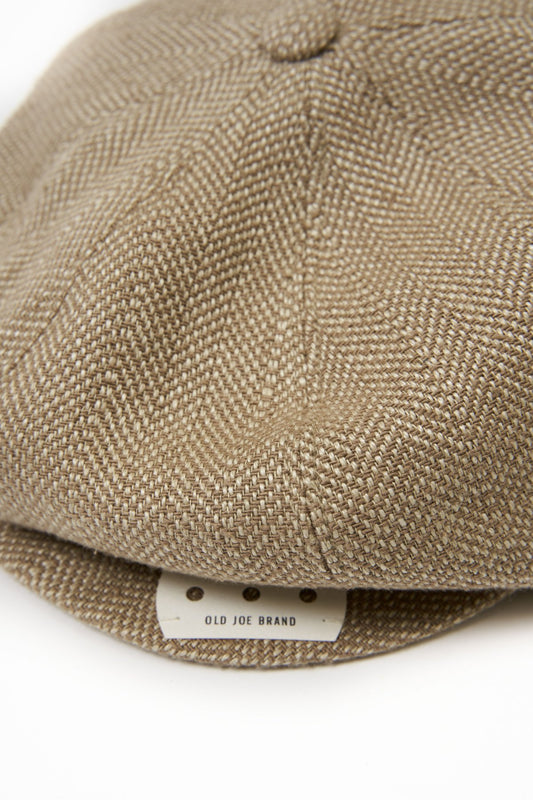 OLD JOE - PEAKED CAP - HERRINGBONE STRIPE