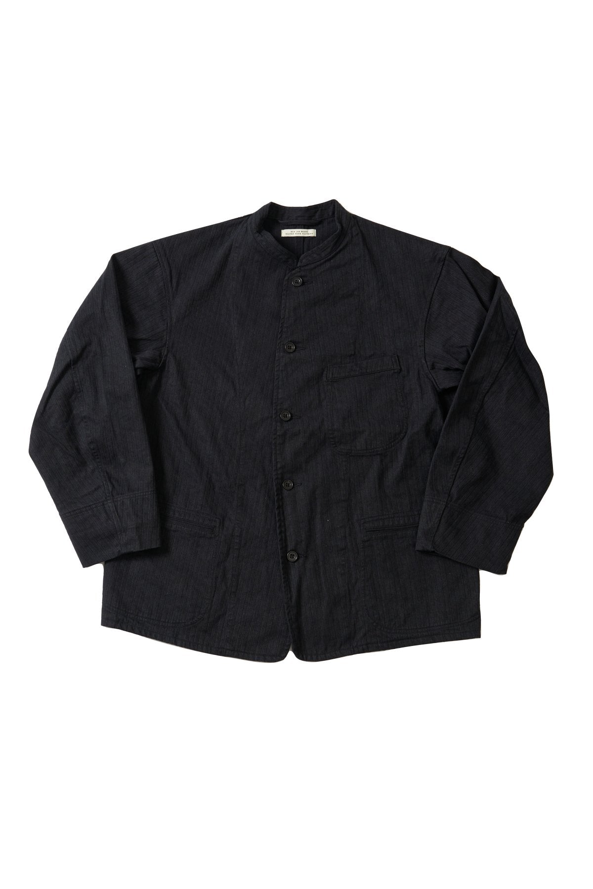 OLD JOE - STAND COLLAR ROVER JACKET - BLACK