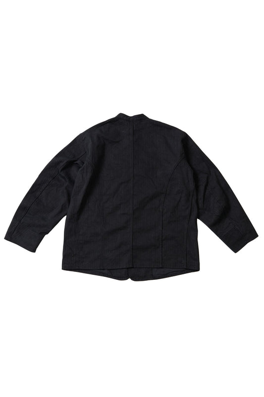 OLD JOE - STAND COLLAR ROVER JACKET - BLACK