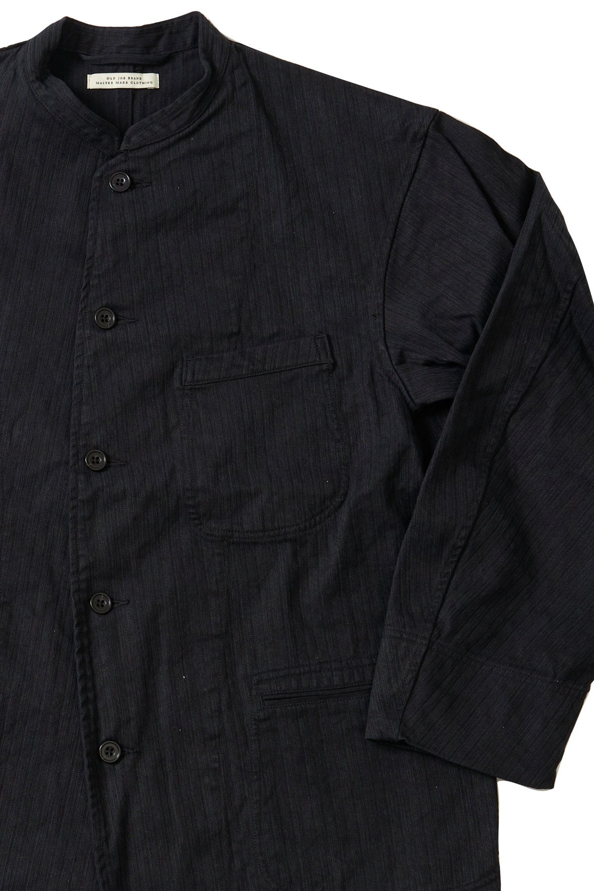 OLD JOE - STAND COLLAR ROVER JACKET - BLACK