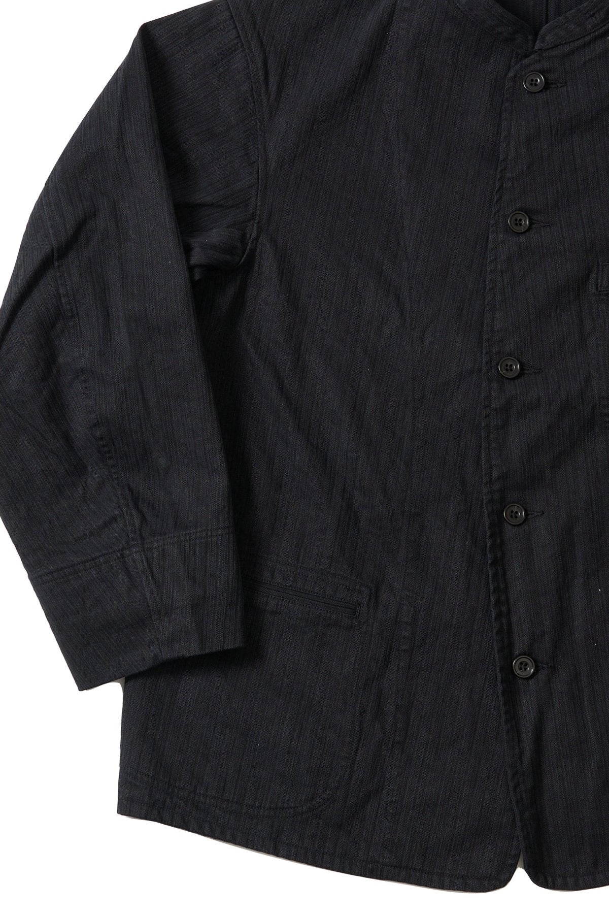 OLD JOE - STAND COLLAR ROVER JACKET - BLACK