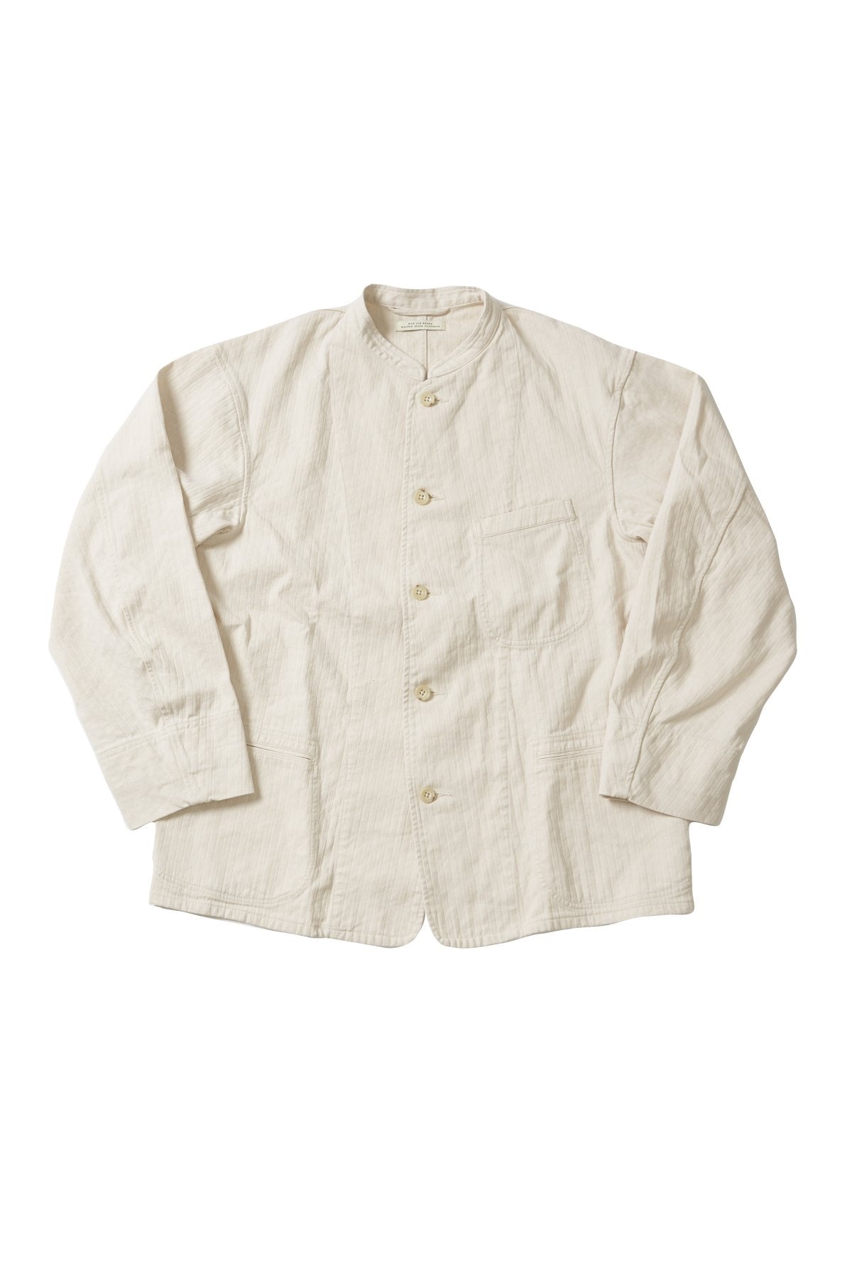 OLD JOE - STAND COLLAR ROVER JACKET - BONE