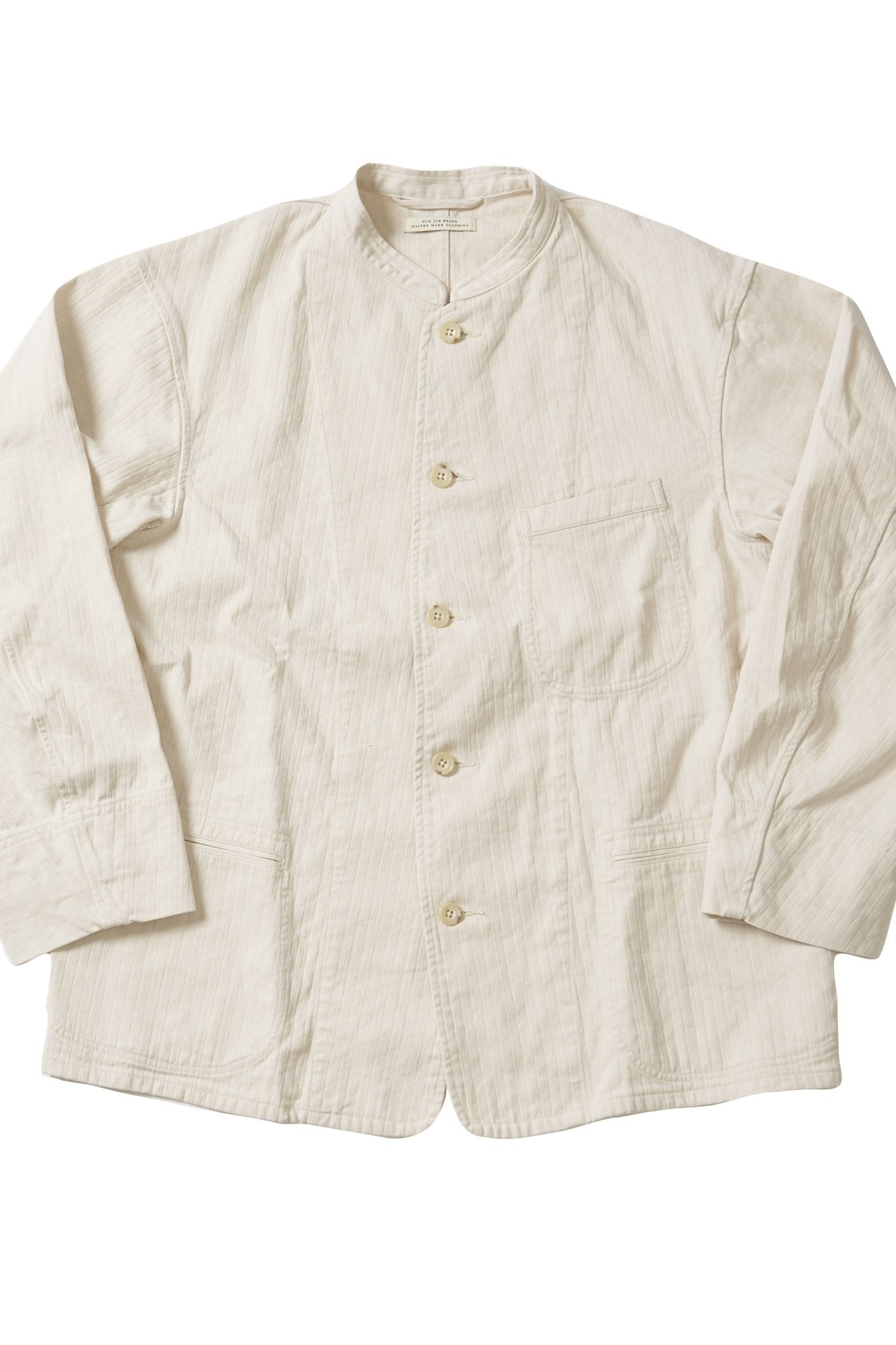 OLD JOE - STAND COLLAR ROVER JACKET - BONE