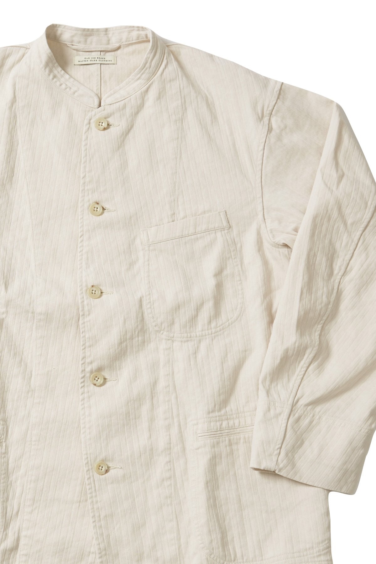 OLD JOE - STAND COLLAR ROVER JACKET - BONE