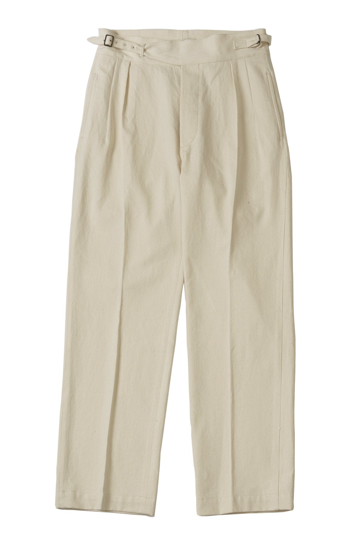 OLD JOE - SIDE BUCKLE GRUKHA TROUSER - BONE