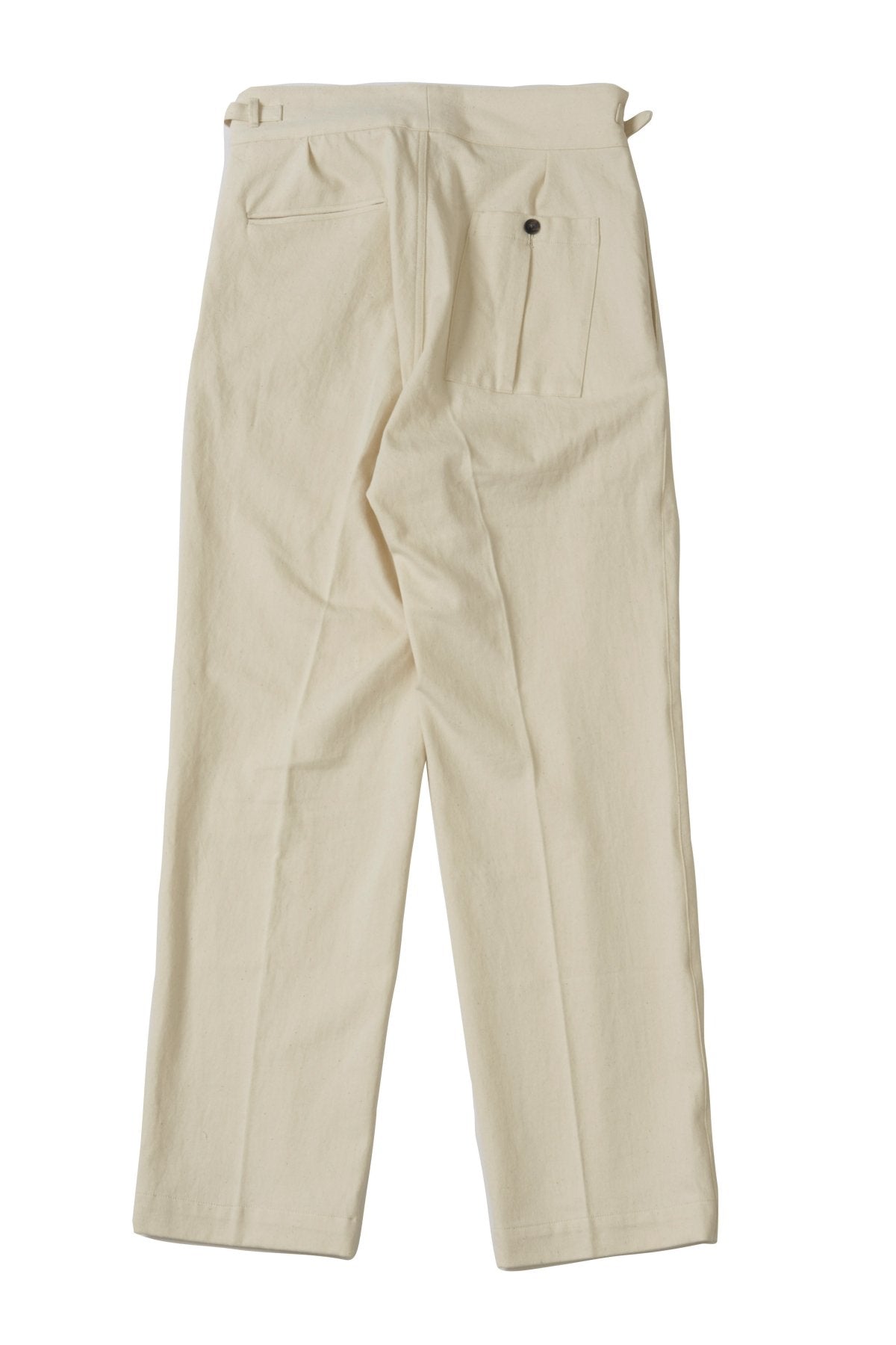 OLD JOE - SIDE BUCKLE GRUKHA TROUSER - BONE