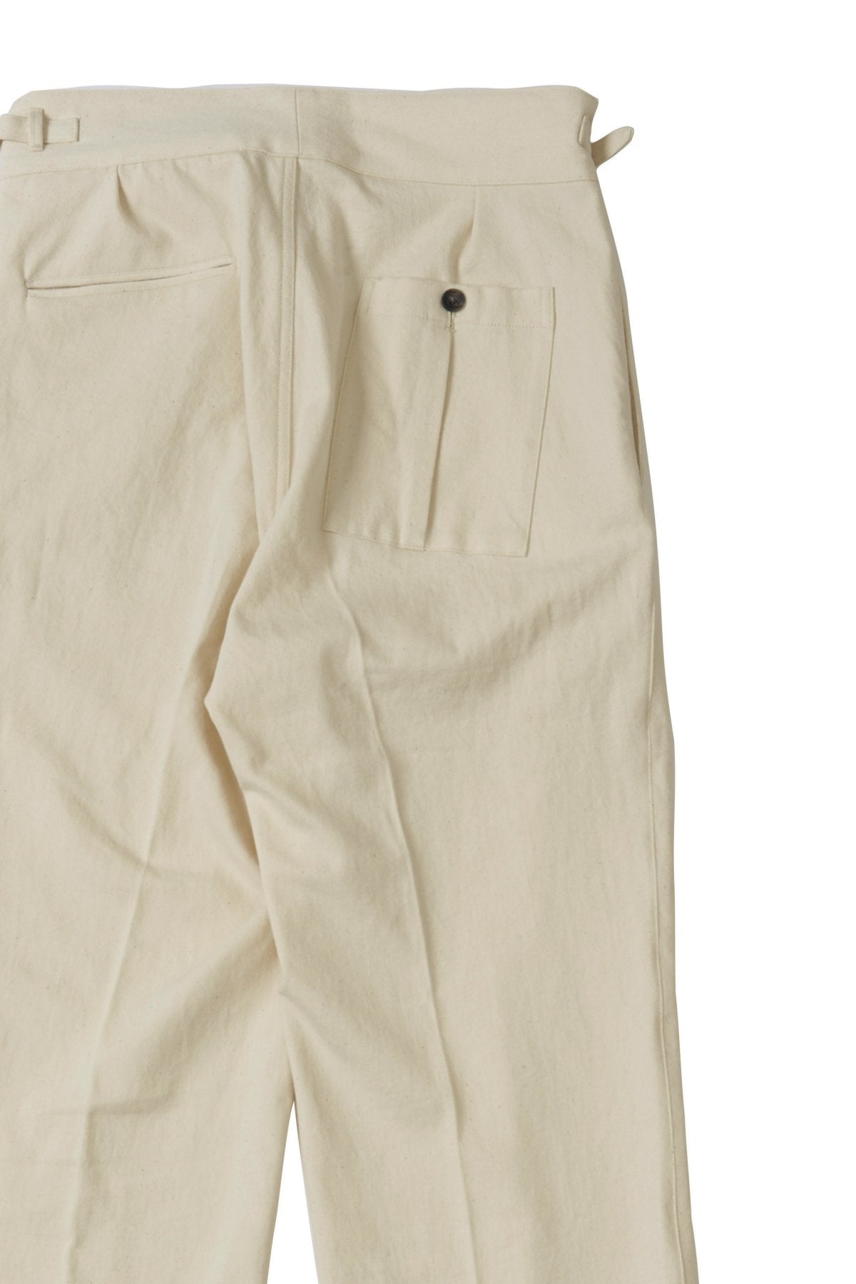 OLD JOE - SIDE BUCKLE GRUKHA TROUSER - BONE