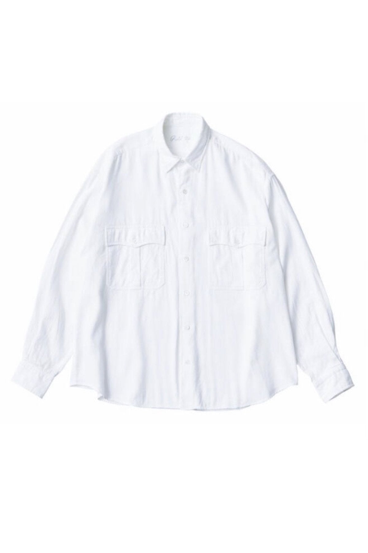 Porter Classic - ROLL UP VINTAGE GAUZE SHIRT - WHITE