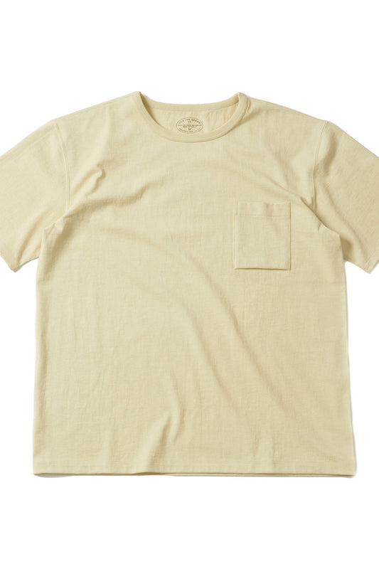 OLD JOE - TUBE TEE (CREW-NECK) - BUTTER