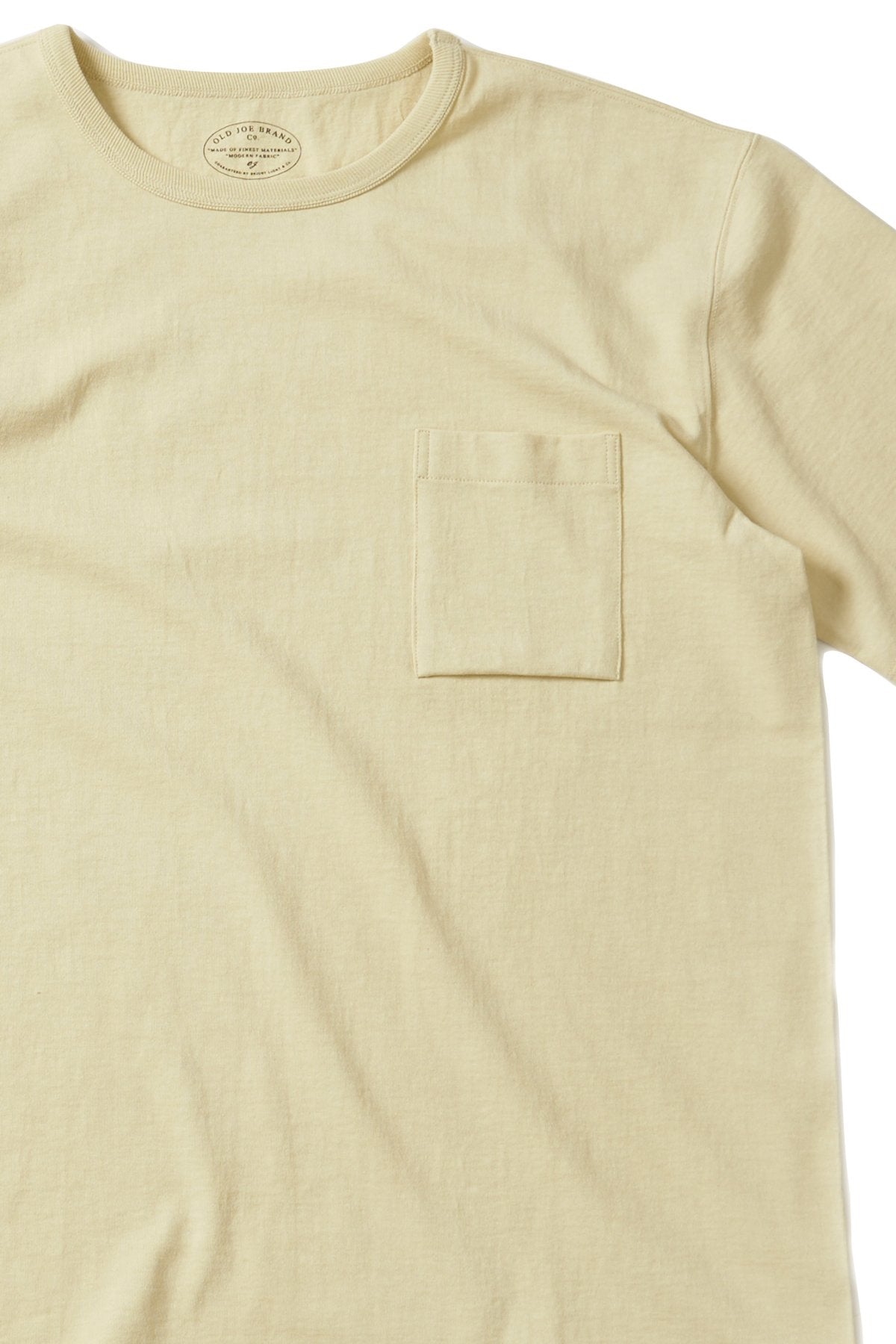 OLD JOE - TUBE TEE (CREW-NECK) - BUTTER