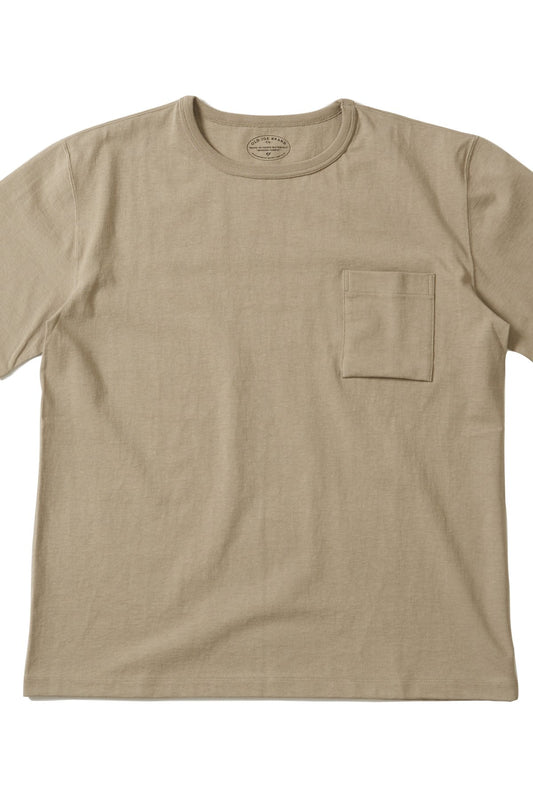 OLD JOE - TUBE TEE (CREW-NECK) - DUNE