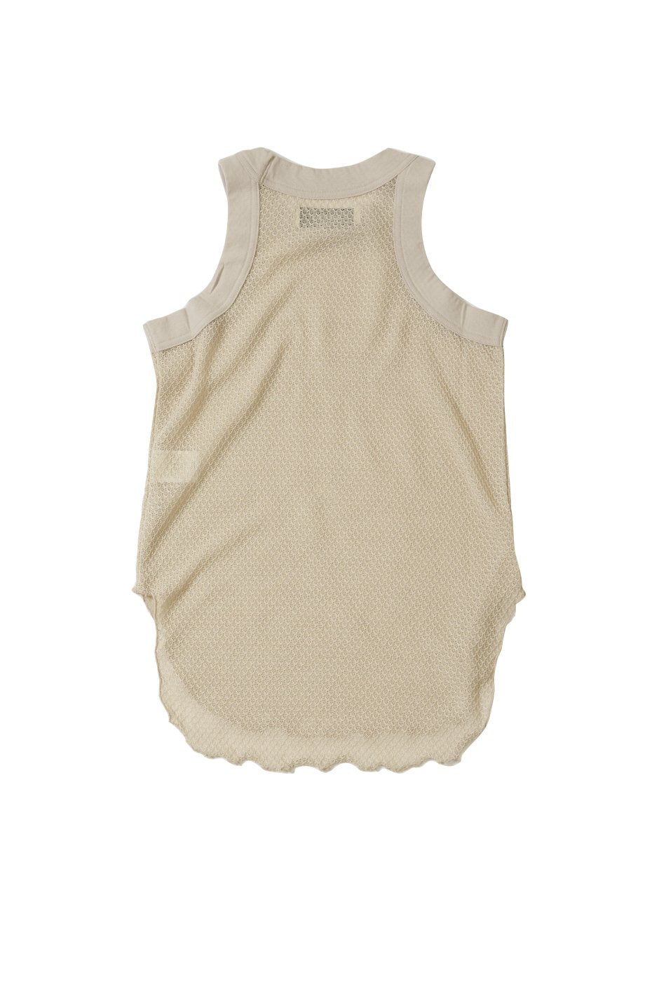 WRYHT - LACE PATTERN TANK TOP - NATURAL