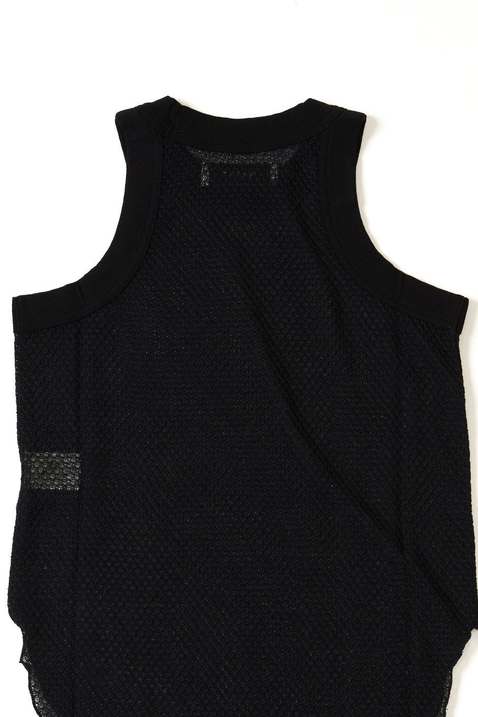 WRYHT - LACE PATTERN TANK TOP - BLACK