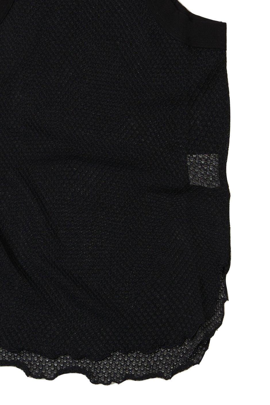 WRYHT - LACE PATTERN TANK TOP - BLACK