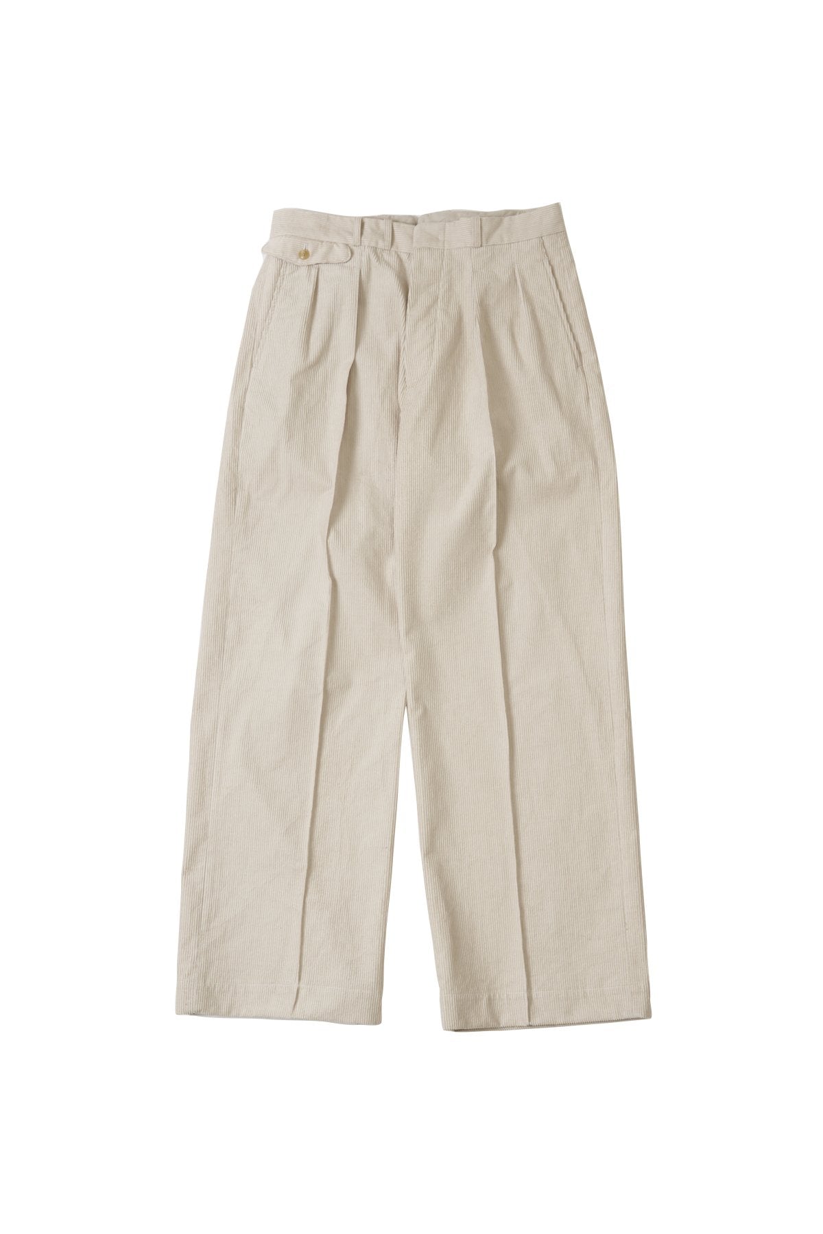 OLD JOE - DOUBLE-PLEATED BUGS TROUSER - BONE