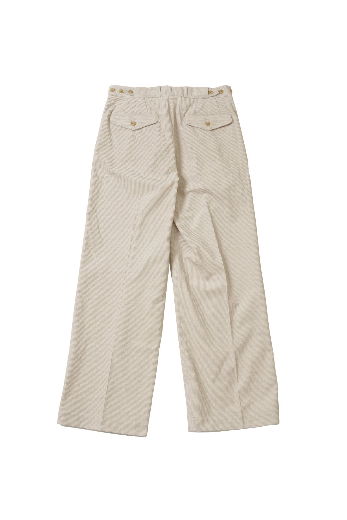 OLD JOE - DOUBLE-PLEATED BUGS TROUSER - BONE