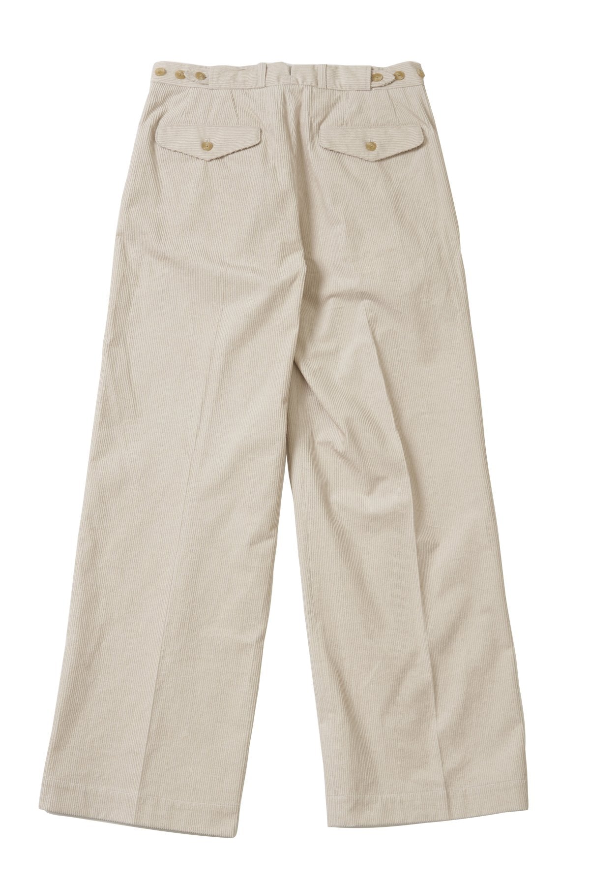 OLD JOE - DOUBLE-PLEATED BUGS TROUSER - BONE