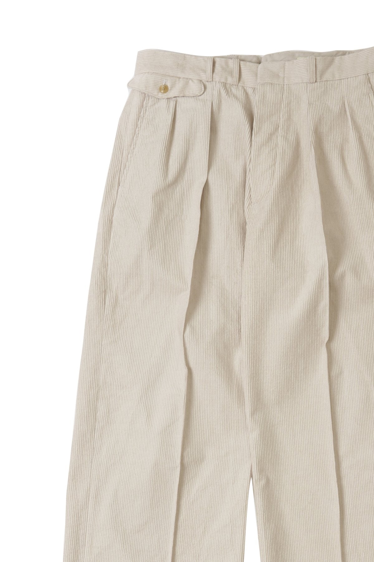 OLD JOE - DOUBLE-PLEATED BUGS TROUSER - BONE