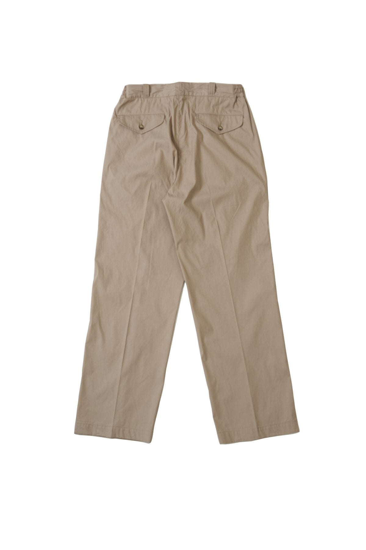 OLD JOE - FRONT TUCK ARMY TROUSER - DUNE