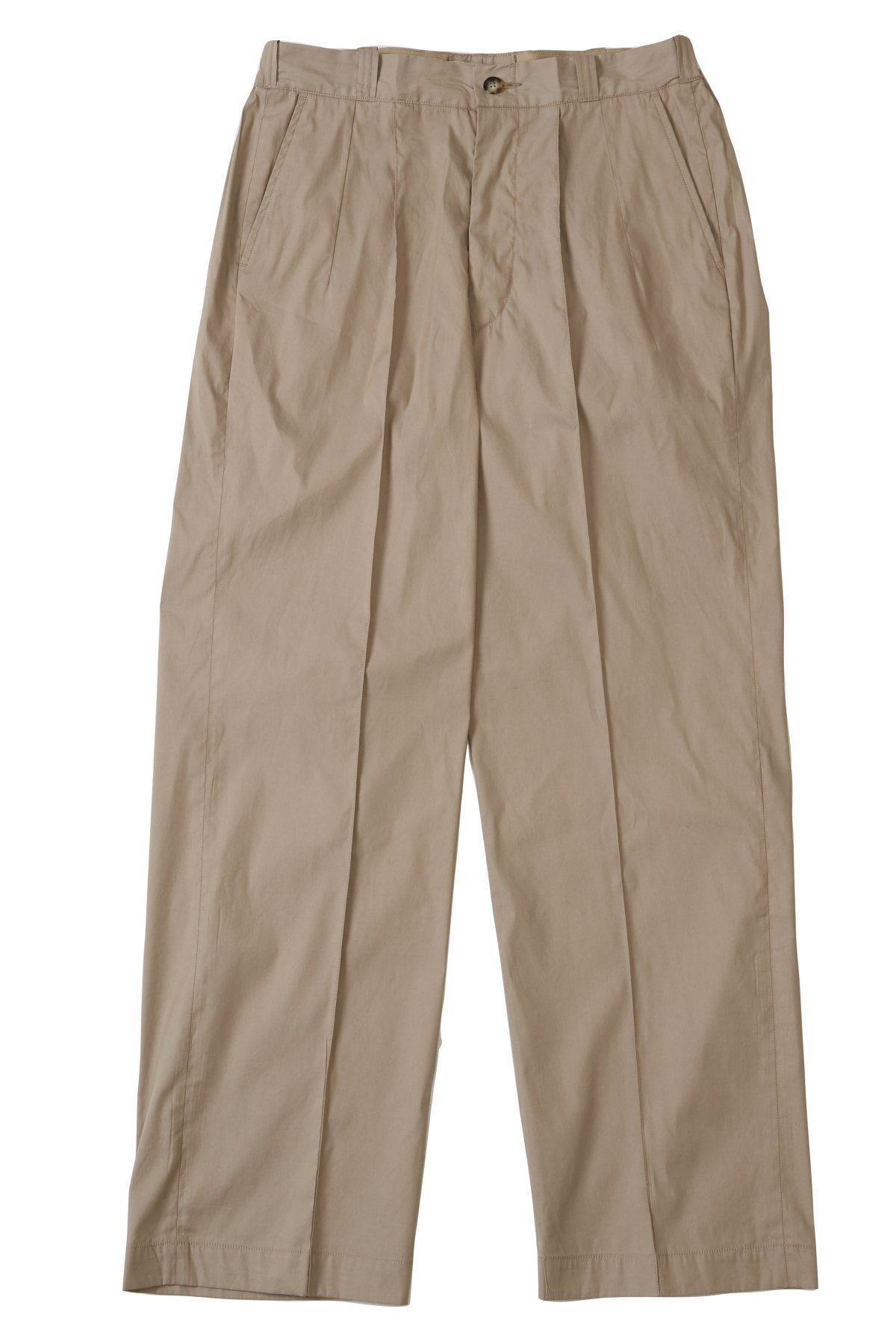 OLD JOE - FRONT TUCK ARMY TROUSER - DUNE