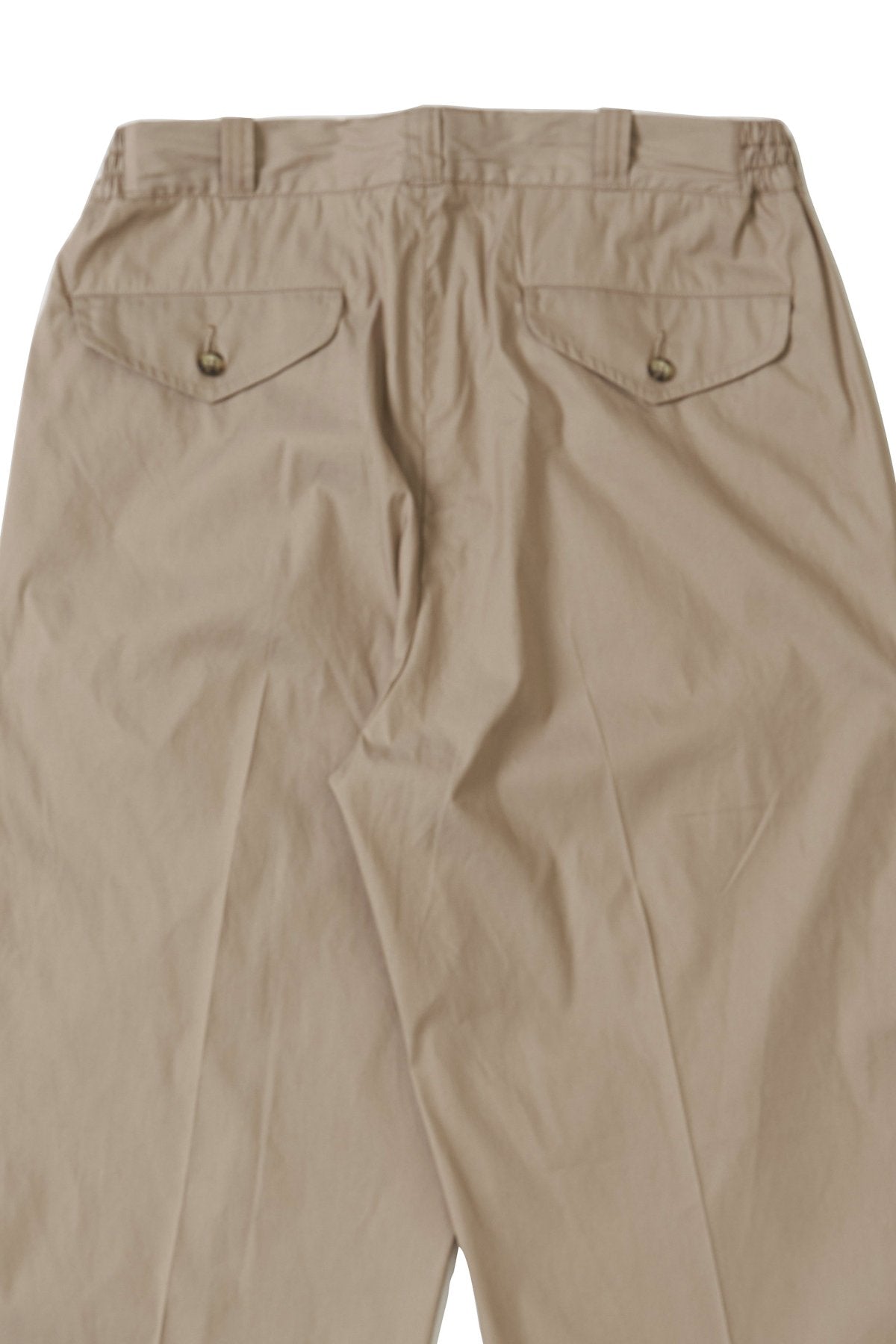 OLD JOE - FRONT TUCK ARMY TROUSER - DUNE