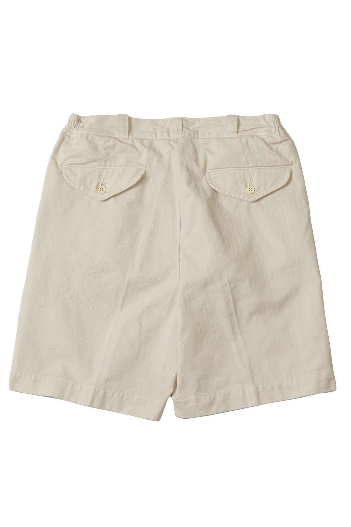 OLD JOE - FRONT TUCK ARMY SHORTS - BONE