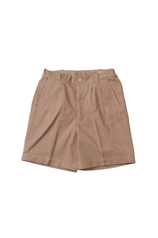 OLD JOE - FRONT TUCK ARMY SHORTS - CORAL