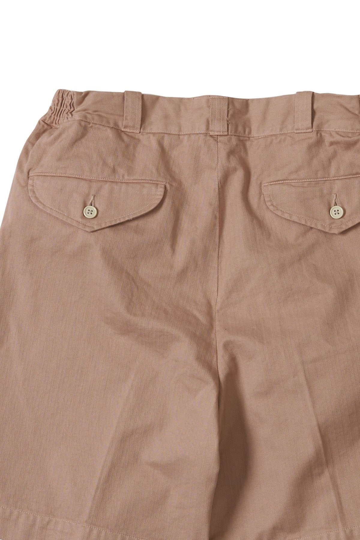 OLD JOE - FRONT TUCK ARMY SHORTS - CORAL