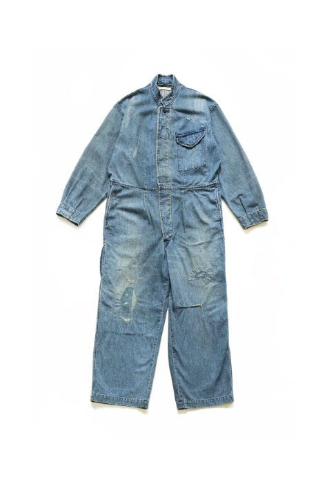 OLD JOE - OFFSET FRONT COLONIAL SUITS (SCAR FACE) - FADE INDIGO