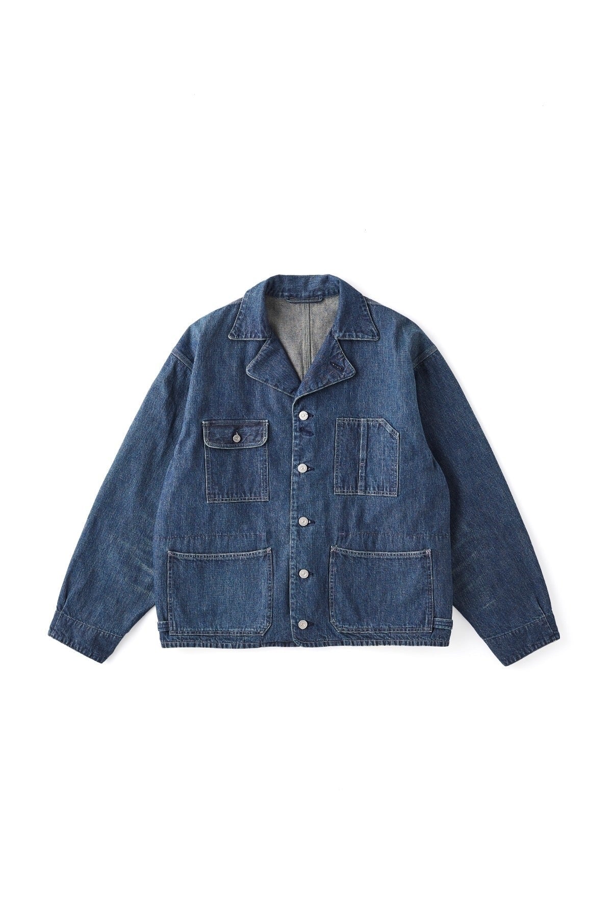 ○OLD JOE - CROPPED ENGINEERING JACKET - DARK INDIGO