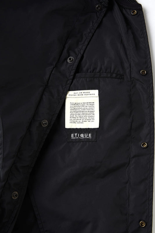 ○OLD JOE - ELLIOTT WARM - UP JACKET - BLACK